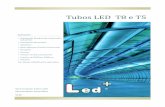 Tubos LED T8 e T5 - smartli.net_Apresentacao.pdf · Relatório LM-80 6 Características Técnicas Relatório LM-80 Dado que os LEDs são semi-condutores que convertem electricidade