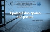 Tipologia dos apoios das pontes - UNEMAT – Campus Sinopsinop.unemat.br/site_antigo/prof/foto_p_downloads/fot_12502aula_12... · Tipos de aparelho de apoio APARELHOS DE APOIO FIXOS: