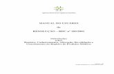 MANUAL DO USUÁRIO da RESOLUÇÃO – RDC nº 185/ · PDF fileAgência Nacional de Vigilância Sanitária MANUAL DO USUÁRIO da RESOLUÇÃO – RDC nº 185/2001 Orientações sobre
