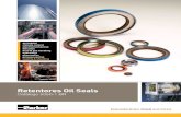 Retentores Oil Seals - Extranet - · PDF fileCatálogo 5350-1 BR Catálogo de Retentores Oil Seals Informações Técnicas Tipos de Perfis Tabela de Propriedades Típicas - Retentores