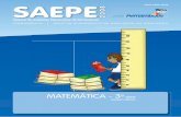 MAT 3 ANO EM - SAEPE 2009 - saepe. · PDF filesistema de avaliaÇÃo educacional de pernambuco saepe/2008 boletim pedagÓgico de matemÁtica do 3º ano do ensino mÉdio issn 1984-560x