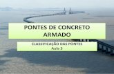 PONTES DE CONCRETO ARMADO - Monteiro Engenhariamonteiroengenharia.com/disciplinas/pontes/conteudo/aula/pontes... · PONTES DE CONCRETO ARMADO CLASSIFICAÇÃO DAS PONTES Aula 3 Prof.