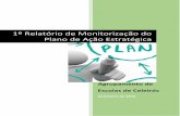 1º Relatório de Monitorização do Plano ... - aeceleiros.pt relatorio de... · Relatório de monitorização do PAE Página 2 de 18 ENQUADRAMENTO O Plano de Ação Estratégica