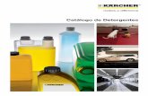 Catálogo de Detergentes - · PDF fileDetergentes para limpeza de todos os tipos de veículos Linha Piso Produtos para tratamentos, limpeza e proteção de pisos em geral Linha Industrial