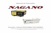 Manual de Instruções - Nagano · PDF file3 Operação do gerador a diesel Por favor, antes do uso leia atentamente este manual de instruções. Siga especialmente as regras de prevenção