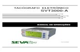 TACÓGRAFO ELETRÔNICO SVT3000-A · PDF file• Certifique-se que o cartão eletrônico não esteja encaixado no tacografo. • Destaque qualquer sobra de papel
