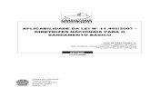 APLICABILIDADE DA LEI Nº 11.445/2007 – DIRETRIZES ... · PDF file3 aplicabilidade da lei nº 11.445/2007 – diretrizes nacionais para o saneamento bÁsico josé de sena pereira
