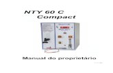NTY 60 C Compact - · PDF fileSegurança 7 Preparação para operação 8 ... (moto esmeril) com dois rebolos de 5”. H ... Posicione a peça na mesa através de um do posicionadores