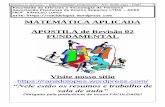 Matemática Aplicada -   ... · PDF fileMatemática Aplicada -   - Prof. Ranildo Lopes - FACET 1 Faculdade de Ciências e Tecnologia de Teresina Associação Piauiense de