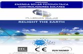 CATÁLOGO ENERGIA SOLAR FOTOVOLTAICA CONTROLADORES SOLARES de Carga... · Desmontagem: Para evitar acidentes, por favor, desligar as cargas, os painéis solares e as baterias a partir