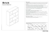 Bem-vindo - Tok&Stokvitrine.tokstok.com.br/manuais/briec6087.pdf · A Tok&Stok traz até você soluções práticas de design com manuais de montagem e instalação detalhados para