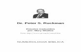 Dr. Peter S. Ruckman - · PDF fileRuckman, batista bíblico, autor de 110 livros sobre a Bíblia King James, ... O Velho Testamento está dividido em duas partes – a lei e os profetas