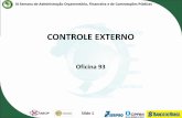 CONTROLE EXTERNO - esaf. · PDF fileABOP Slide 2 XI Semana de Administração Orçamentária, Financeira e de Contratações Públicas Controle Externo da Gestão Pública • Aspectos