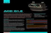 ACD G1 - itron.com G1.6 Medidor de Gás Residencial tipo Diafragmas ... GA-ACD-G1.6-V3.0-BR-02.2016 Junte-se a nós na criação de um mundo mais sustentável.