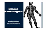 Semiótica Clínica Ano lectivo 2006/2007 - FMUPusers.med.up.pt/m04172/ExameNeurologico.pdf · Exame neurológico Particularidades Anatomia “Normal” Inspecção Palpação Percussão