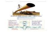 AutoCAD Civil 3D - Survey - p · PDF fileAutoCAD Civil 3D 2009   Eng Agr Simeão Dias Gomes 2 ... Em alguns exercícios, antes de fazer alterações importantes,