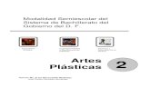 Artes 2 Plásticas - · PDF fileModalidad Semiescolar del Sistema de Bachillerato del Gobierno del D. F. Artes Plásticas 2 Apreciación Artística Expresión Plástica y Manifestaciones