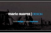 Good design is Good business - mariosuarez.netmariosuarez.net/Presentation_MS_Design.pdf · Design sinônimo de ... como tal necessita uma profunda análise informacional, identificação