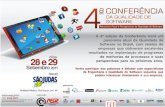 4ª Conferência da Qualidade de Software - - ASR Consultoriaasrconsultoria.com.br/wp-content/uploads/2016/03/4-Conferencia-Qu... · PROCESSO • ISO(ISO12207 - 15504-9126) •ITIL