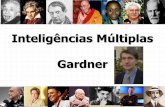 Inteligências Múltiplas Gardner · PDF fileInteligência espacial É a capacidade para perceber o mundo visual e espacial de forma precisa. Possibilita às pessoas criar com o espaço,