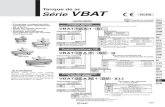 Tanque de ar Série VBAT - · PDF fileProduto não aplicável à norma ASME Modelo Fluido Capacidade do tanque (L) Pressão máxima de trabalho (MPa) Conexão de ENTRADA Conexão de