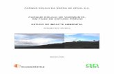 PARQUE EÓLICO DA SERRA DE ARGA, S.A. - Agência …siaia.apambiente.pt/AIADOC/AIA1154/RNT1154.pdf ·  · 2013-05-13Distâncias a: Mínimos RSLEAT (m) Solo 6,3 Árvores 2,5 Edifícios