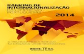 Ranking de inteRnacionalização das EmprEsas · PDF file... em particular no Brasil . O Ranking de ... publica o ranking Fdc das multinacionais Brasileiras . Critérios de ... empresas