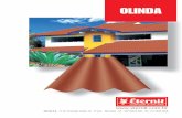 Eternit S.A. - · PDF fileCaracterísticas Técnicas Aplicação A telha Olinda deve ser empregada em edificações onde a distância entre o solo e o ponto mais alto da cobertura