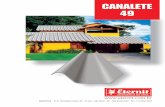 Canalete 49 - Portal AECweb · PDF fileCANALETE 49 Eternit S.A.- R. Dr. Fernandes Coelho, 85 - 8º and. - São Paulo - SP - CEP 05423-040 - Tel.: (11) 3038-3838