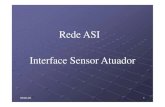 Rede ASI Interface Sensor Atuador - dee.eng.ufba.br III - Rede_ASI.pdf · Em que nível é utilizada a ASI ? Gerenciamento Células Chão de Fábrica Nível Atuador-Sensor Workstation,
