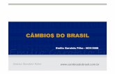 CÂMBIO$ DO BRASIL - fundacaoceee.com.br 01/ago/1993 a 30/jun/1994. www ... DFA – não remessa da dívida- aprox.US$ 4,3 bi P3 – Linhas de ... apenas RG (antes RG + CPF). E o KYC