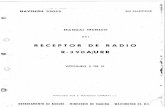 RECEPTOR DE RADIO R-390A/URR - Radio y satélites 1,2,3,4.pdf' sobre un banco de trabajo próximo a su ubicación final. (11) Quitar los manuales técnicos y respe-tos. a. Comprobar