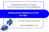 MÁQUINAS HIDRÁULICAS AT-087 - · PDF fileMÁQUINAS HIDRÁULICAS AT-087 Universidade Federal do Paraná Curso de Engenharia Industrial Madeireira Dr. Alan Sulato de Andrade alansulato@gmail.com
