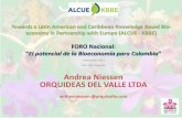 ORQUIDEAS DEL VALLE LTDA - bioeconomy-alcue.org del Valle_A... · economy in Partnership with Europe (ALCUE - KBBE) ... JUAN CARLOS URIBE Ingeniero Agrónomo MSc . COLECCIÓN DE GERMOPLASMA