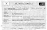 Certificado de Conformidade - sense.com.br 0100… · Type-Hkxiel T^-Modelo KMV 400 ... Endereço Postal; CEPEL Caixa Postal 68007 - CEP 21944-970 - Rio de Janeiro - RJ - Brasil ...