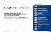 Manual da Cyber-shot - Sony eSupport · PDF file320 (320×240) Aprox. 8 Foto em taman pequeno para anexo de e-mail. 12 Identificação das peças Consulte as páginas entre parênteses
