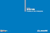 16 TABELA DE PREÇOS 2016 - Lusomembrana, Lda Industrial de Alféloas 3780-909 Anadia C.P. MK675060 - (P) 2/20 1 6 TABELA DE PREÇOS MARÇO 20 16 TABELA DE PREÇOS MARÇO 2016 ADESIVOS