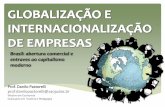Brasil: abertura comercial e entraves ao capitalismo moderno · PDF file  Brasil: abertura comercial e entraves ao capitalismo moderno Prof. Danilo Pastorelli 10% do PIB em 2015