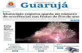 Guarujá DIÁRIO OFICIAL DE -  RIO OFICIAL DO MUNICÍPIO DE ... E-MAIL diario.guaruja@gmail.com Jornalista responsável ... O primeiro dia do ano