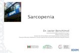 Dr. Javier Benchimol - IDIMidim.com.ar/blog/wp-content/uploads/2015/09/Sarcopenia-2015-IDIM.pdf · •Hay una prevalencia de Sarcopenia estimada en mayores de 65 años del 35% ...
