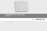 RADION receiver OPresource.boschsecurity.us/documents/RFRC_OPT_Application_note_pt… · Bosch Security Systems, Inc. Guia de referência 2015.12 | 03 | F.01U.261.835 ... – RFID