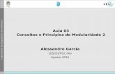 Aula 03 Conceitos e Princípios de Modularidade 2 ...inf1628/docs/2016_2/INF1301_Aula03_Principios... · Aula 03 Conceitos e Princípios de Modularidade 2 Alessandro Garcia LES/DI/PUC-Rio