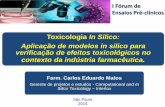 Toxicologia In Silico: Aplicação de modelos in silico para ...sindusfarma.org.br/arquivos/carlos_eduardo_matos.pdfToxicologia In Silico: Aplicação de modelos in silico para verificação