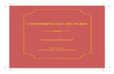 CONFERÊNCIAS DE PARIS - LUSOSOFIA - Biblioteca Online de …€¦ ·  · 2012-06-13Conferências de Paris (1929) Edmund Husserl Poder falar sobre a nova fenomenologia neste tão