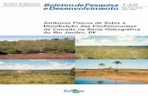 Atributos físicos de solos e distribuição das ... · 146 ISSN 1676 - 918X Abril, 2005 Atributos Físicos de Solos e Distribuição das Fitofisionomias de Cerrado na Bacia Hidrográfica