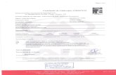 §ão do Certificado AM06676/16 Página 3 de 4 "Laboratório de calibraçäo acreditado pela Cgcre de acordo com a ABNT NBR ISO/IEC 17025, sob o número CAL 0373" Alternada 220 mV