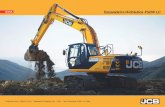 Escavadeira Hidráulica JS200 LC - engepecas.com.brengepecas.com.br/v_2016/wp-content/uploads/2015/11/Folheto-JS200… · O assento e os controles da escavadeira JS200 são ajustados