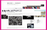DCIII — EX01 · 1 Imagens retiradas de Lupton, Ellen. “The Making of Typographc Man.” Graphic Design Now in Production, 2011. DCIII — EX01 Fbaul · 2º semestre 2017/2018