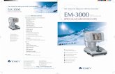 EM-3000 - Tomey USA | Simplicity Meets Precision ID r CD Max um2 M n urn2 Cornea 2827 121 103 541 urn Custom i Area Eat