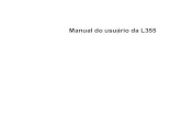 Manual do usuário da L355 - files.support.epson.com · Manual do usuário da L355 Seja bem-vindo ao Manual do usuário da L355. 11. Informações básicas do produto Veja estas seções